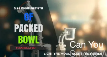 Adding Dabs Wax to a Packed Bowl: Tips and Best Practices