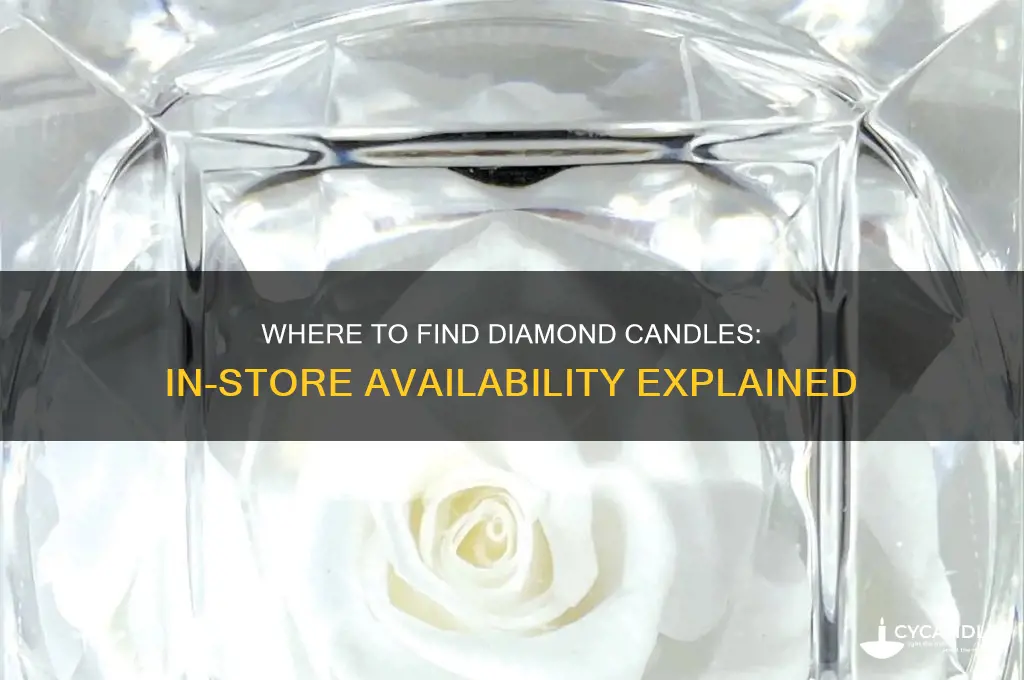 can u buy diamond candles in stores