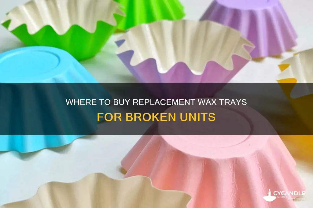 can u buy just a wax tray if it broke