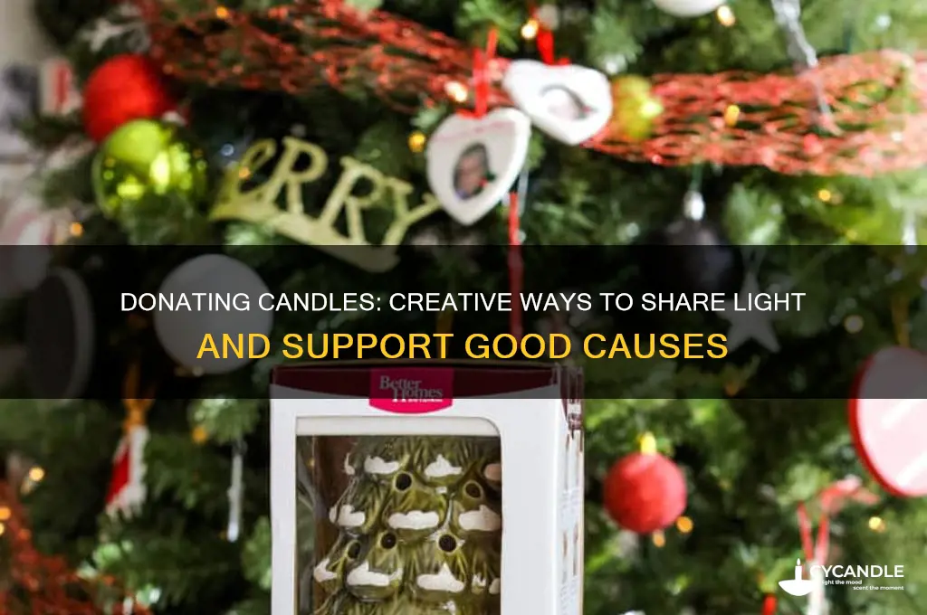 can u donate candles