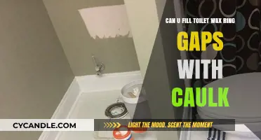 Fixing Toilet Wax Ring Gaps: Can Caulk Be a Reliable Solution?