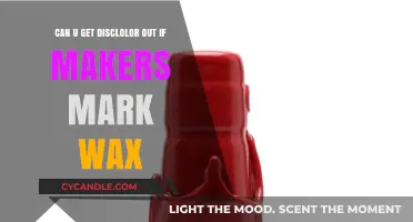 Removing Discoloration from Maker's Mark Wax: Tips and Tricks