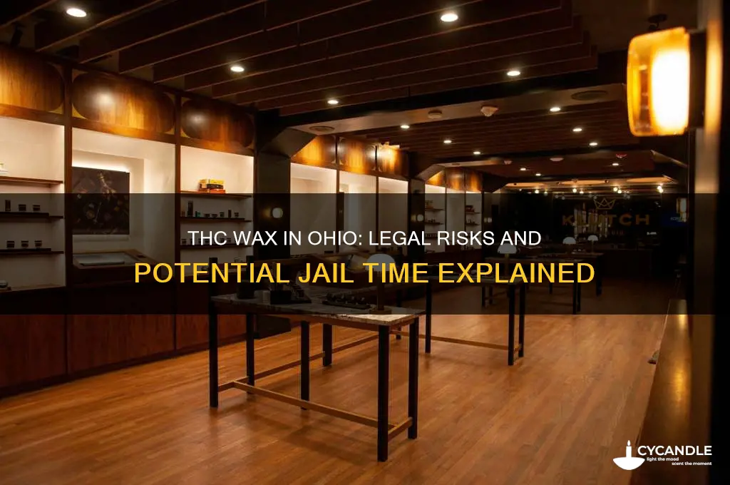 can u go to jail for thc wax in ohio