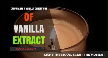 Crafting Vanilla Candles: Can Vanilla Extract Be the Key Ingredient?