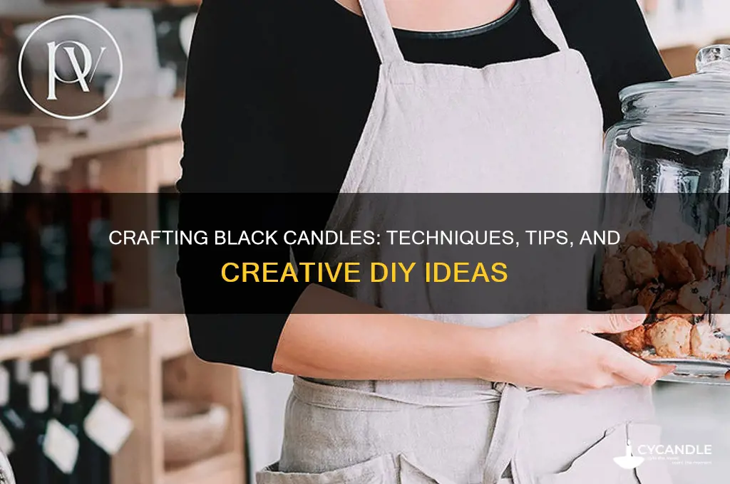 can u make black candles