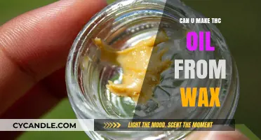 How to Make THC Oil from Wax: A Simple DIY Guide