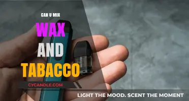 Mixing Wax and Tobacco: Risks, Effects, and Safety Tips