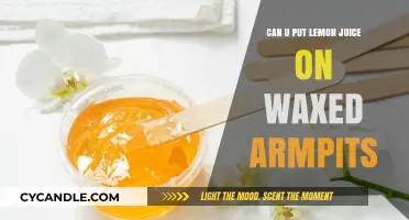 Lemon Juice on Waxed Armpits: Safe or Skin Irritation Risk?