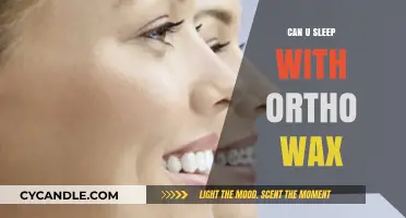 Sleeping with Ortho Wax: Tips for Comfort and Safety