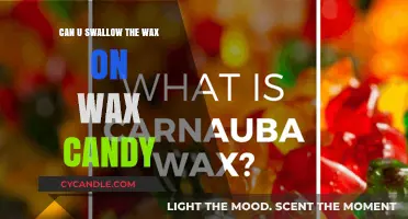 Is It Safe to Swallow the Wax on Wax Candy?