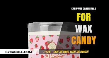 Using Candle Wax for Wax Candy: Safe or Risky Idea?