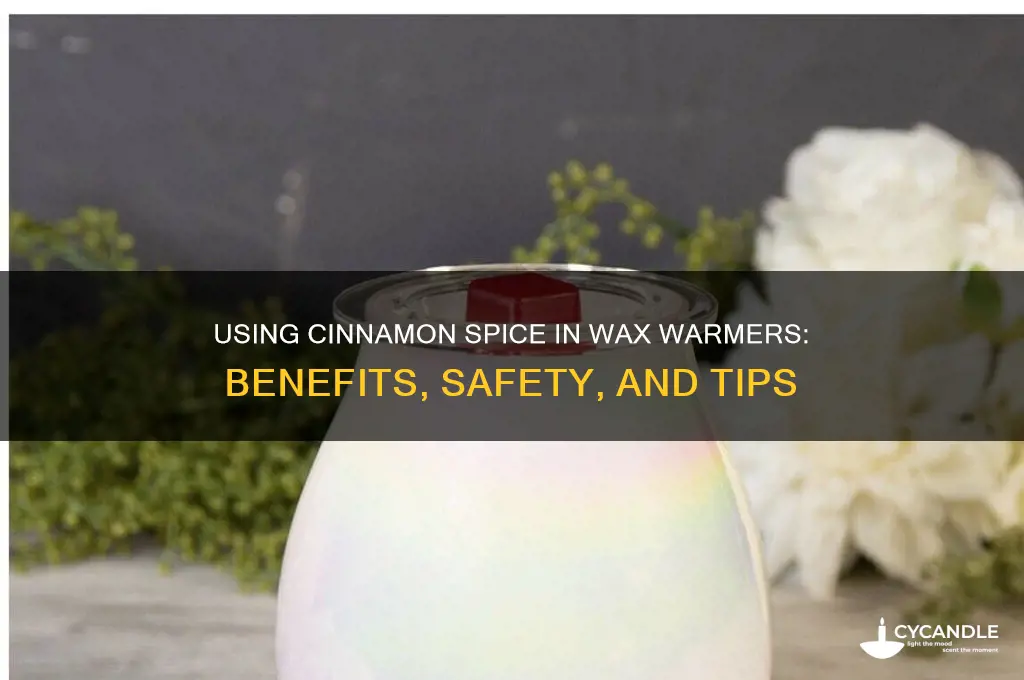 can u use cinnamon spice on wax warmer