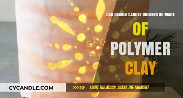 Crafting Usable Candle Holders with Polymer Clay: Creative DIY Ideas