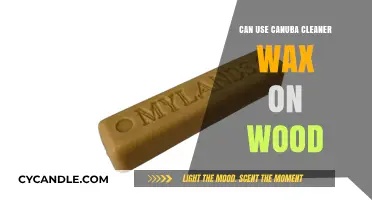 Can You Use Canuba Cleaner Wax on Wood? A Complete Guide