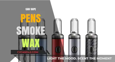 Can Vape Pens Smoke Wax? Exploring Compatibility and Best Practices