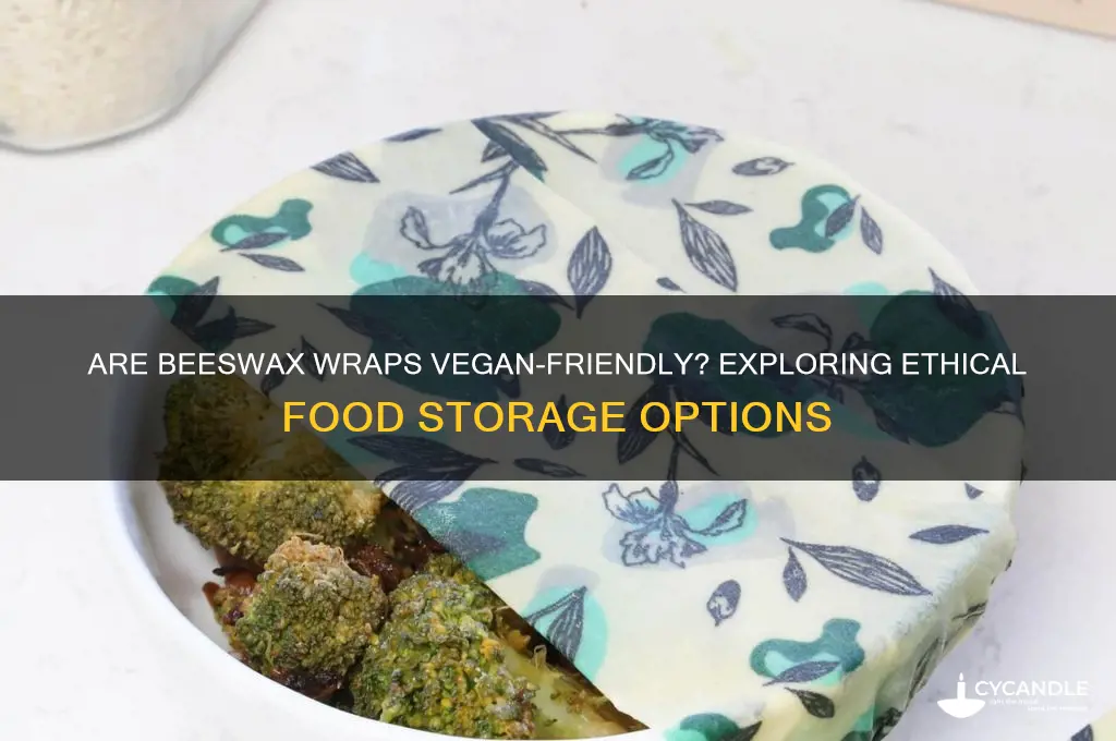 can vegans use beeswax wraps