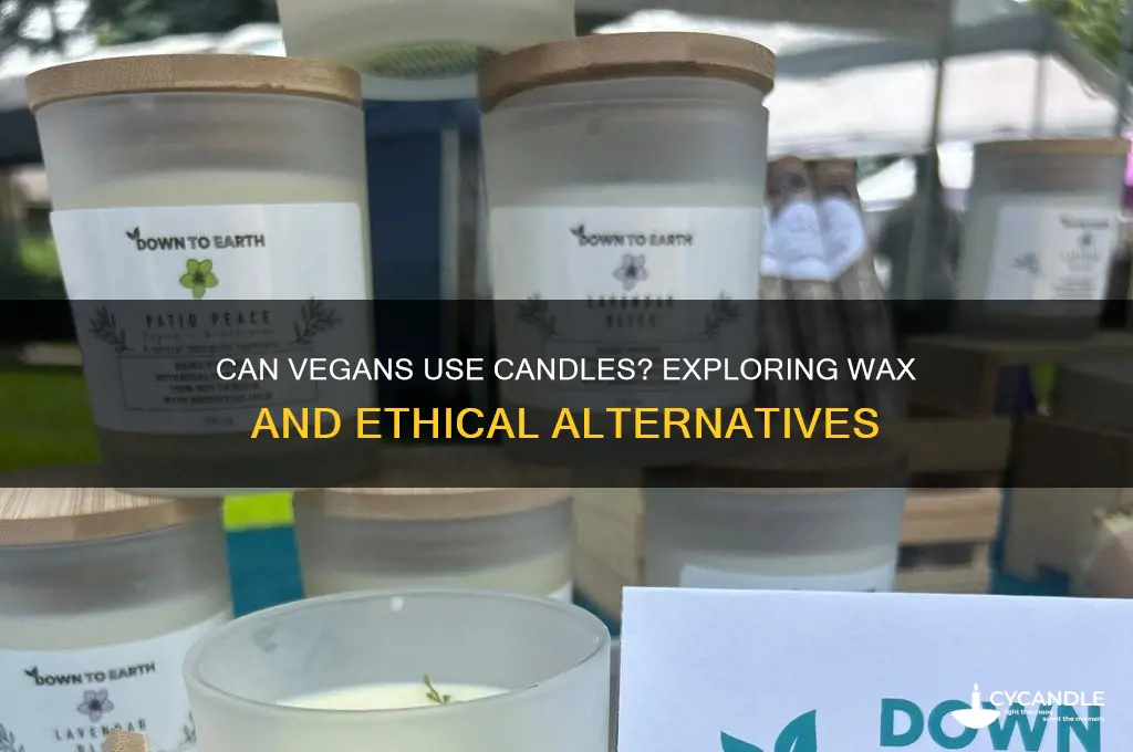 can vegans use candles