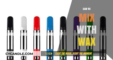 Can VG Mix with Wax? Exploring Compatibility for DIY Projects