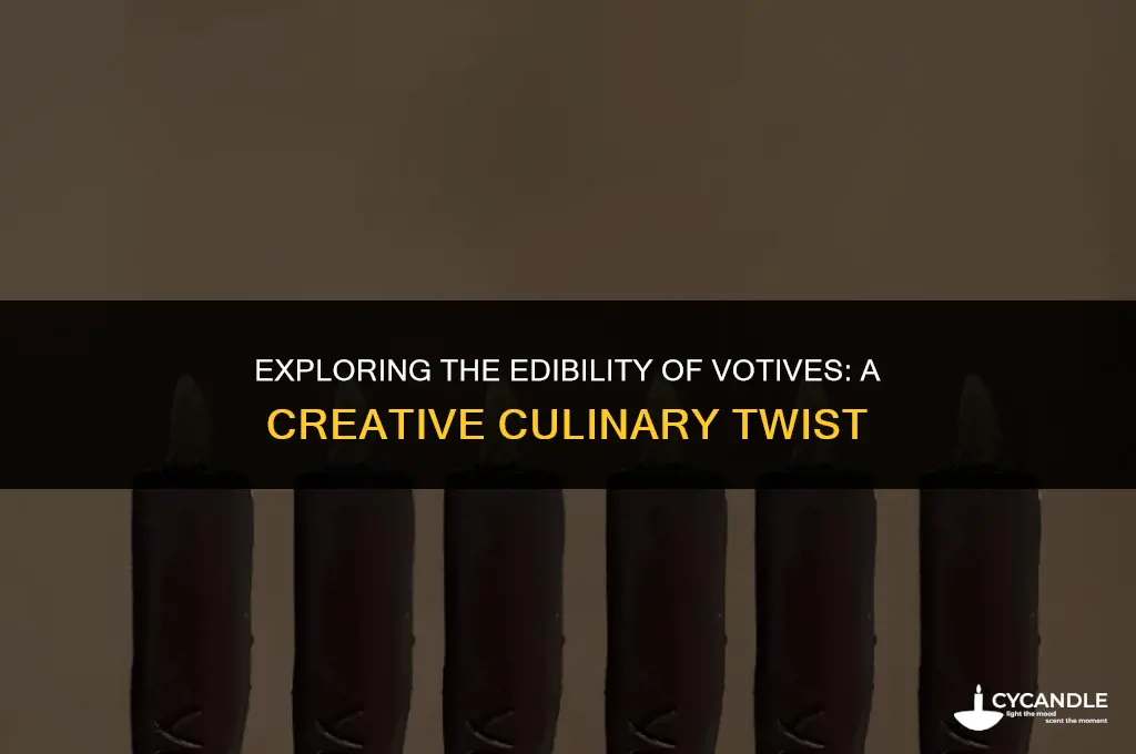 can votives be baked