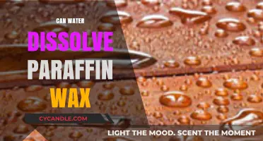 Does Water Dissolve Paraffin Wax? Exploring Solubility and Science