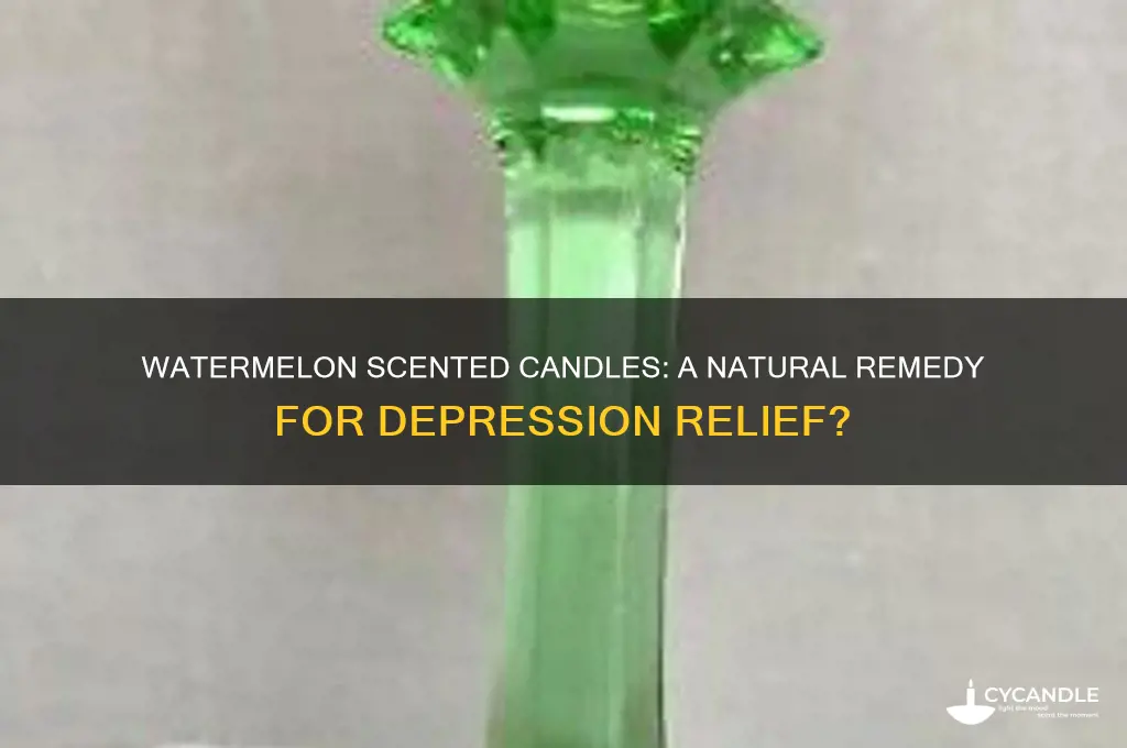 can watermelon candle help depression