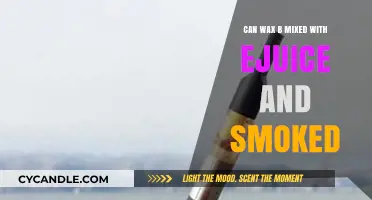 Can Wax and E-Juice Be Mixed for Smoking? Risks Explained