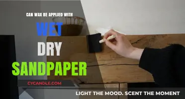 Using Wet/Dry Sandpaper for Wax Application: Tips and Techniques