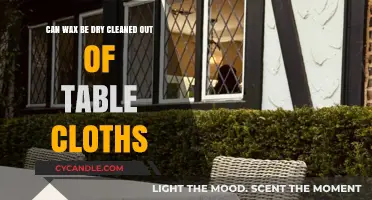Dry Cleaning Table Cloths: Effective Wax Removal Tips and Tricks