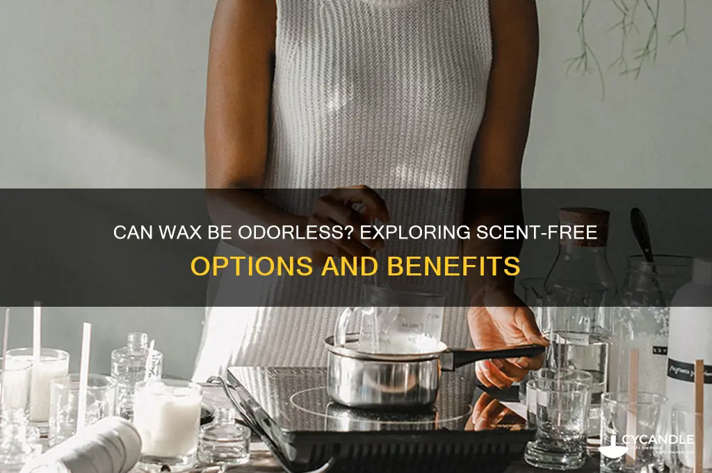 can wax be odorless