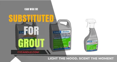 Wax vs. Grout: Can Wax Replace Grout in Tile Installations?