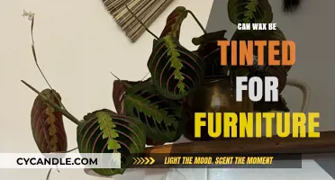 Tinted Wax for Furniture: Enhancing Wood Finishes with Colored Wax
