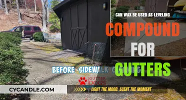 Using Wax as Gutter Leveling Compound: Practical or Problematic?