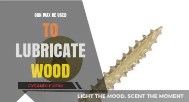 Wax as Wood Lubricant: Benefits, Application, and Best Practices