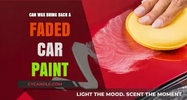 Reviving Faded Car Paint: Can Wax Restore Your Vehicle's Shine?