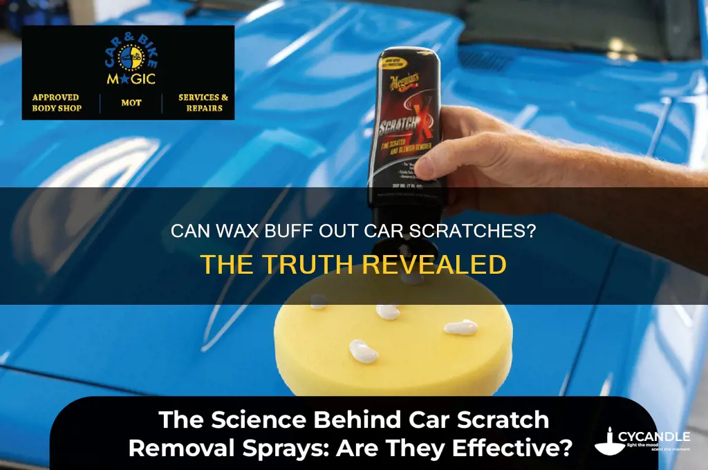 can wax buff out scratches on a car