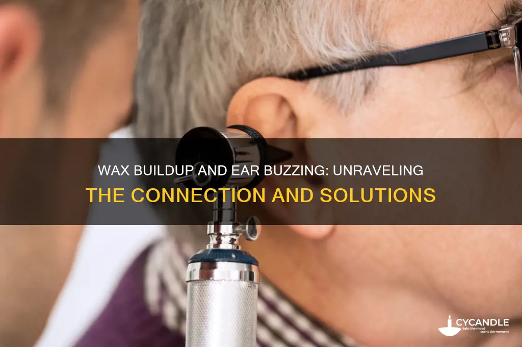 can wax build up cause buzzing in ears