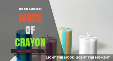 Can Crayons Be Melted to Create Wax Candles?