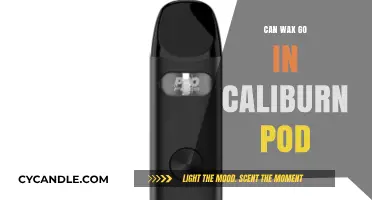 Can Wax Be Used in Caliburn Pods? Vaping Facts Explained