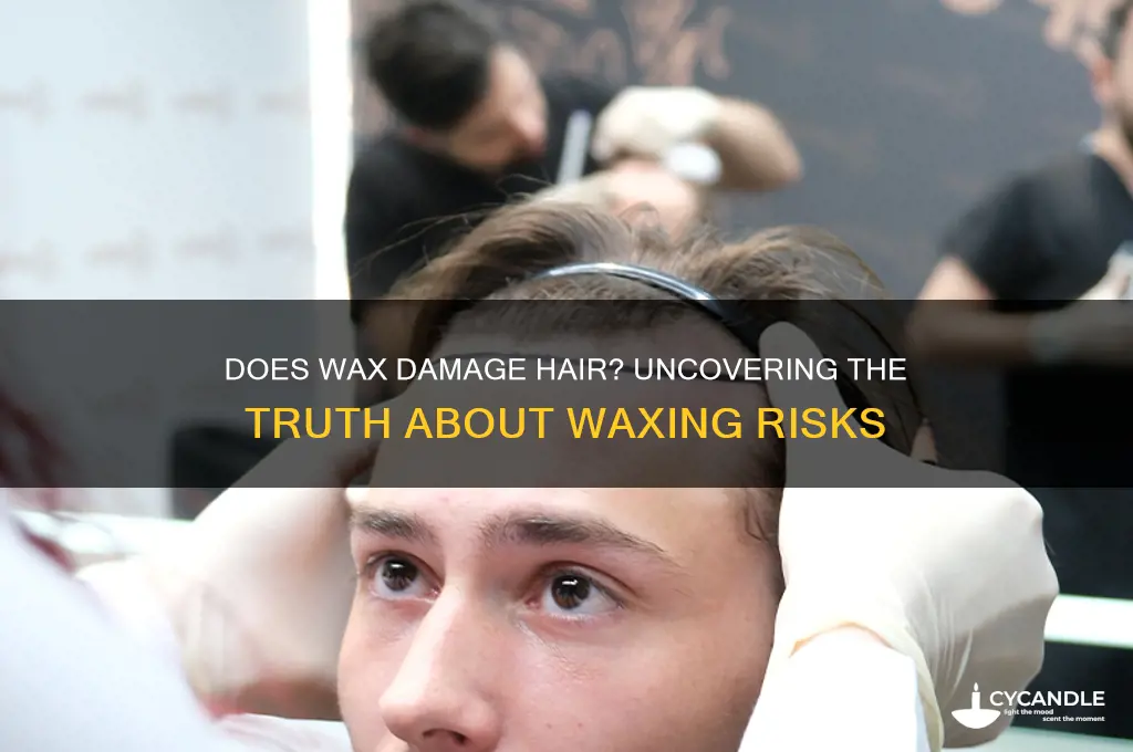 can wax hurt your hair