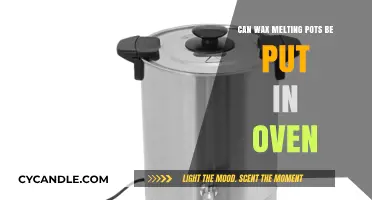 Can Wax Melting Pots Go in the Oven? Safety Tips