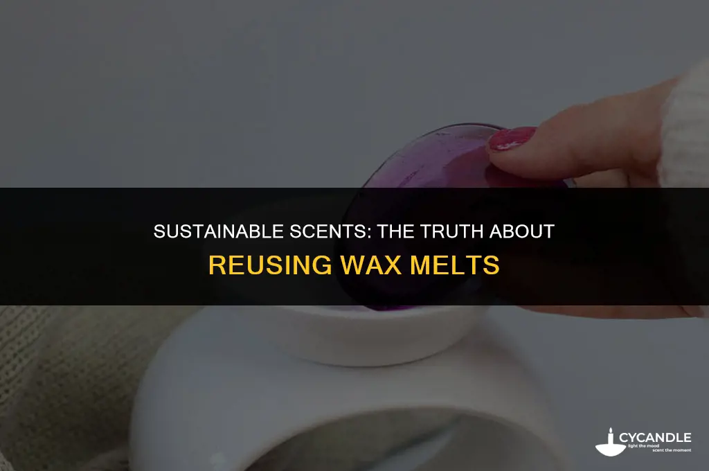 can wax melts be reused