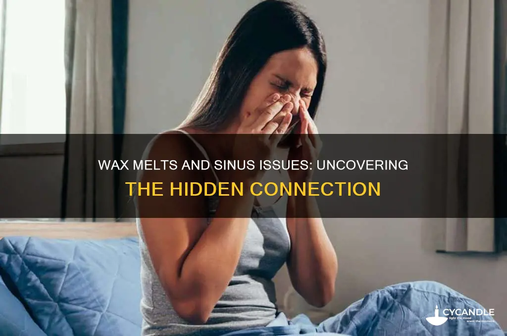 can wax melts cause sinus problems