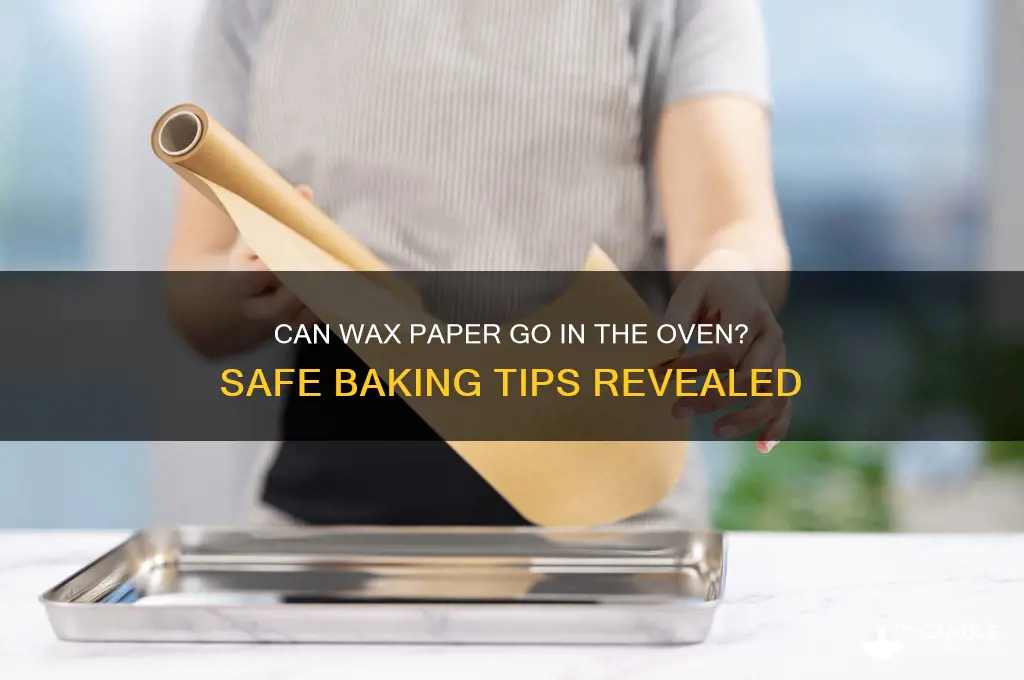can wax paper go in over