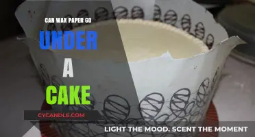Can Wax Paper Safely Go Under a Cake? Baking Tips Revealed