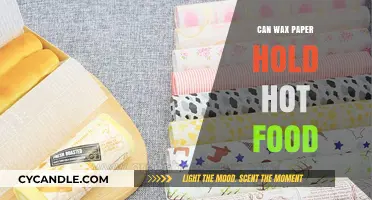 Can Wax Paper Hold Hot Food? Safety Tips and Alternatives