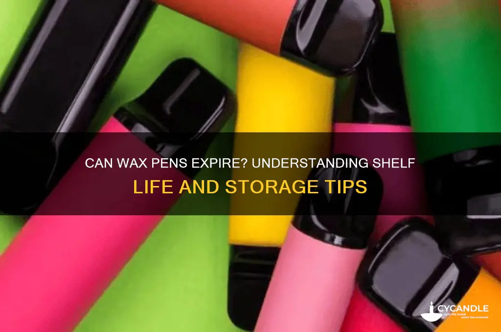 can wax pen go bad