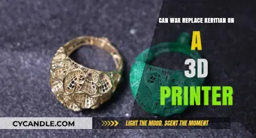 Wax vs. Keritian: Can Wax Be a Viable 3D Printing Alternative?