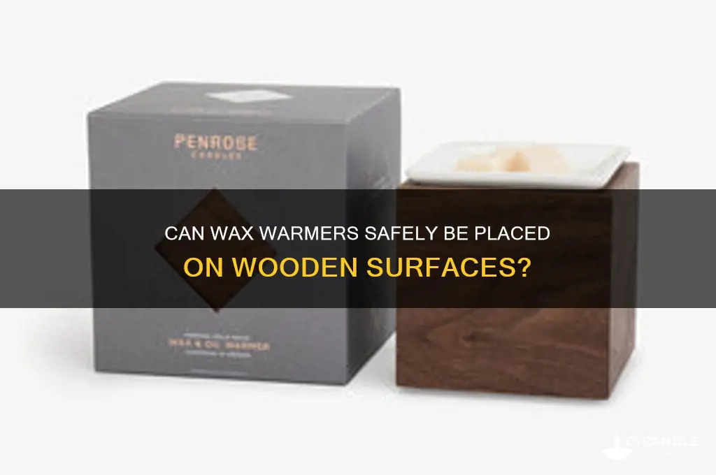can wax warners be put on wood