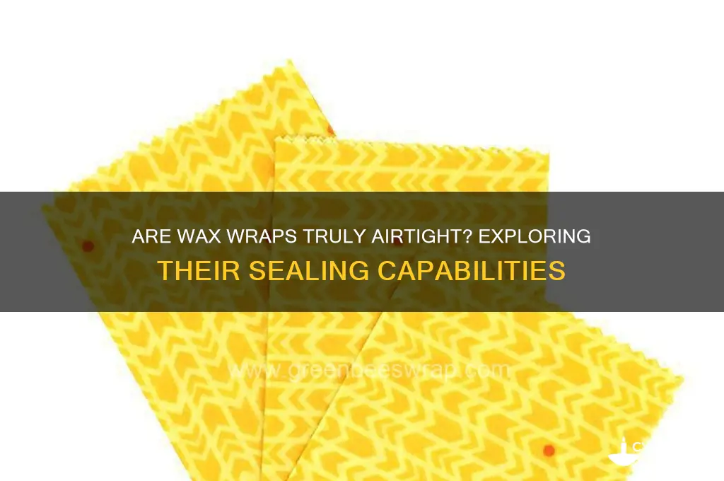can wax wraps be air tight