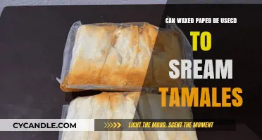 Using Waxed Paper for Steaming Tamales: A Practical Alternative?